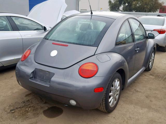 3VWCK31C94M406828 - 2004 VOLKSWAGEN NEW BEETLE Grau Foto 4