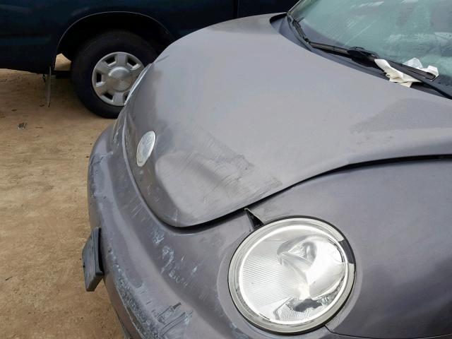 3VWCK31C94M406828 - 2004 VOLKSWAGEN NEW BEETLE Grau Foto 9