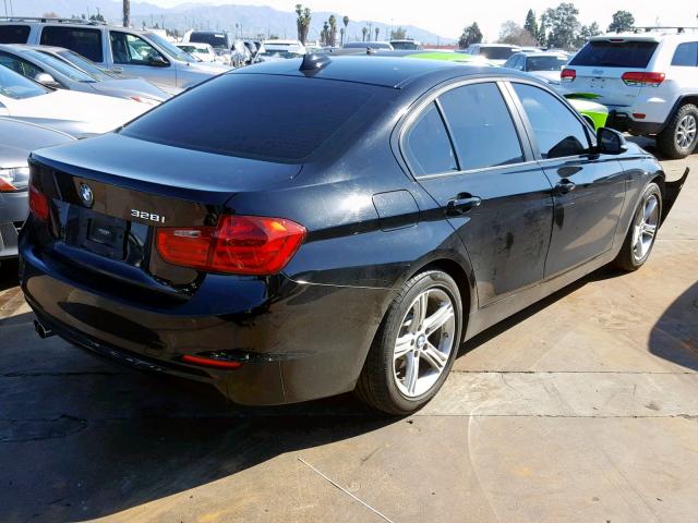 WBA3C1C55FP852925 - 2015 BMW 328 I SULE BLACK photo 4