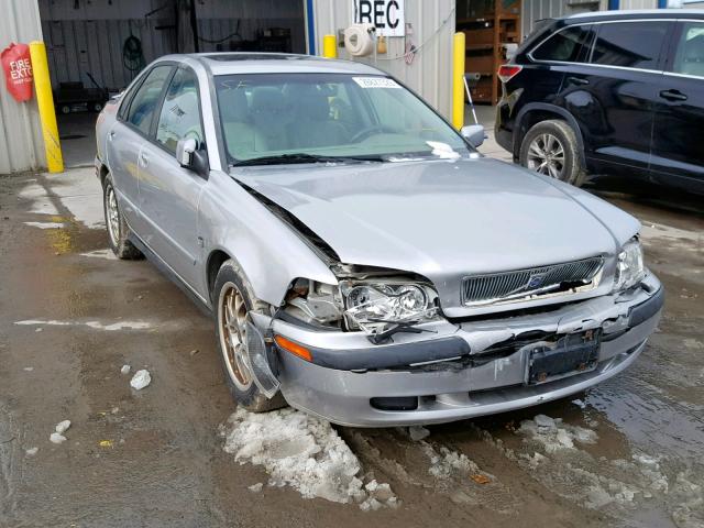 YV1VS27524F031681 - 2004 VOLVO S40 1.9T SILVER photo 1