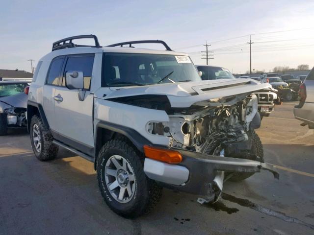 JTEBU4BF8EK183077 - 2014 TOYOTA FJ CRUISER WHITE photo 1