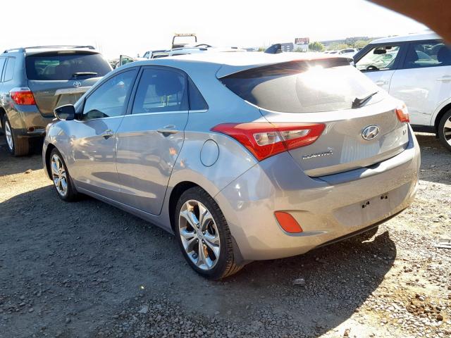 KMHD35LH5EU201010 - 2014 HYUNDAI ELANTRA GT GRAY photo 3