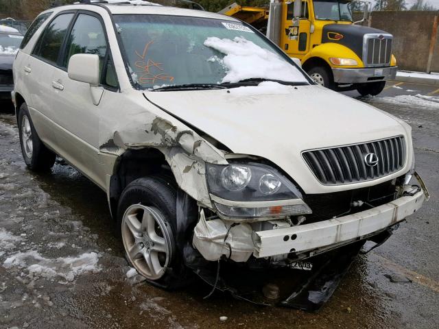 JT6HF10U6X0033046 - 1999 LEXUS RX 300 WHITE photo 1