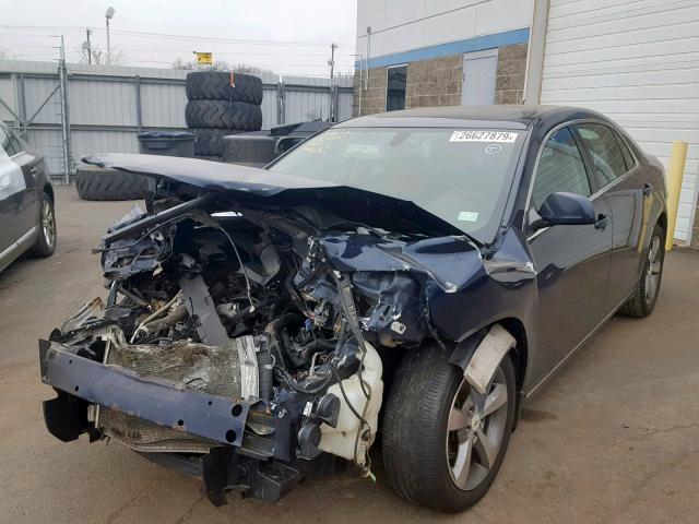 1G1ZC5E10BF286745 - 2011 CHEVROLET MALIBU 1LT BLUE photo 2
