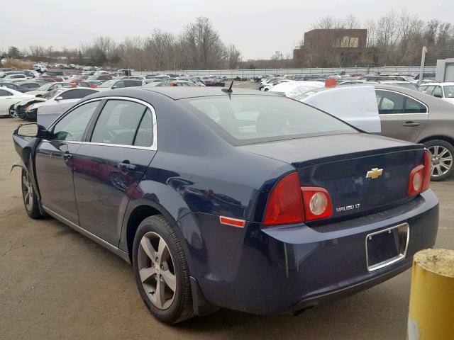 1G1ZC5E10BF286745 - 2011 CHEVROLET MALIBU 1LT BLUE photo 3
