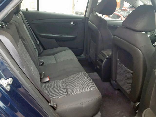 1G1ZC5E10BF286745 - 2011 CHEVROLET MALIBU 1LT BLUE photo 6