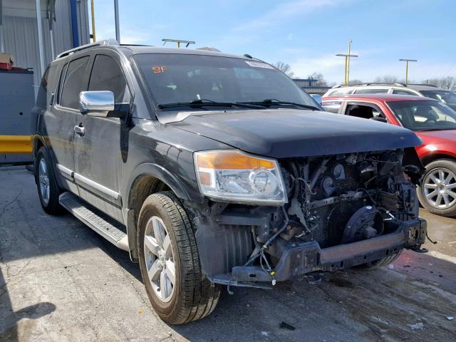 5N1BA0NE0AN602102 - 2010 NISSAN ARMADA PLA BLACK photo 1