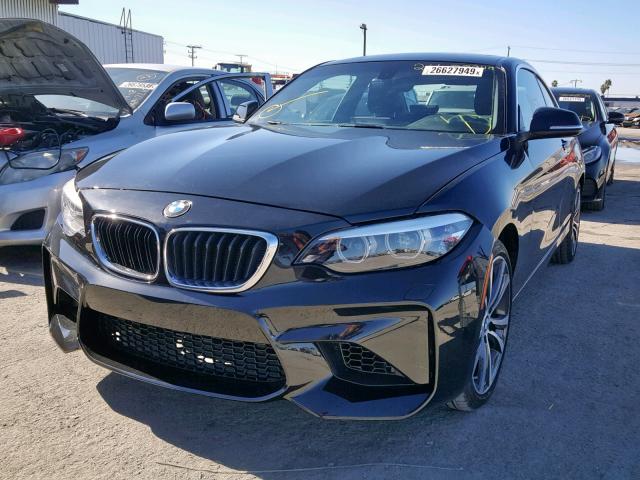 WBA2J3C54JVA52461 - 2018 BMW 230XI BLACK photo 2