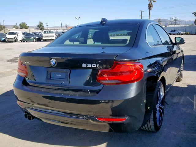 WBA2J3C54JVA52461 - 2018 BMW 230XI BLACK photo 4