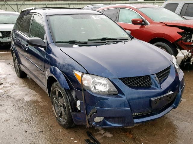 5Y2SL62853Z444786 - 2003 PONTIAC VIBE BLUE photo 1