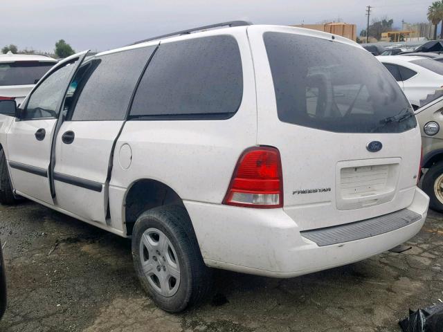 2FMZA51615BA58527 - 2005 FORD FREESTAR S WHITE photo 3