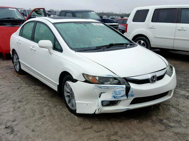 2HGFA1F9XAH513242 - 2010 HONDA CIVIC EXL WHITE photo 1