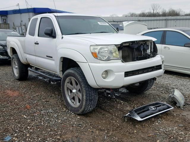 5TETU62N87Z373570 - 2007 TOYOTA TACOMA PRE WHITE photo 1