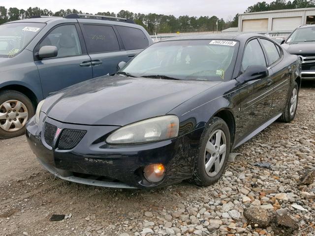 2G2WP552X71125927 - 2007 PONTIAC GRAND PRIX BLACK photo 2