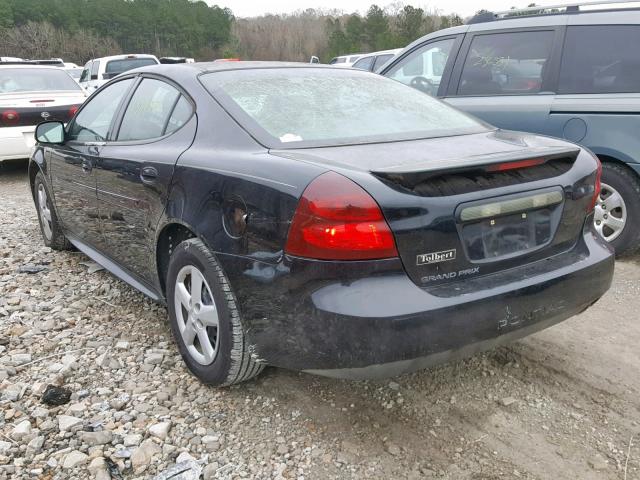 2G2WP552X71125927 - 2007 PONTIAC GRAND PRIX BLACK photo 3