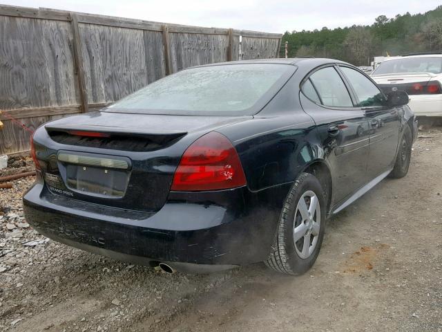 2G2WP552X71125927 - 2007 PONTIAC GRAND PRIX BLACK photo 4