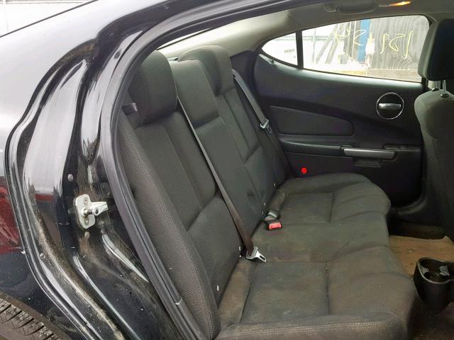 2G2WP552X71125927 - 2007 PONTIAC GRAND PRIX BLACK photo 6