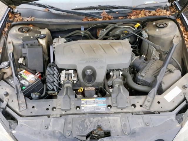 2G2WP552X71125927 - 2007 PONTIAC GRAND PRIX BLACK photo 7