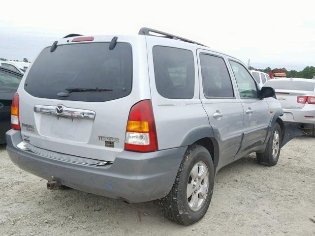 4F2CU08181KM61807 - 2001 MAZDA TRIBUTE LX SILVER photo 4