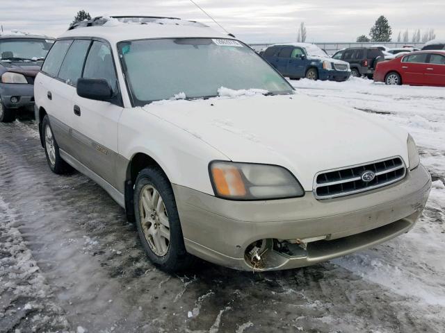 4S3BH6652Y7600917 - 2000 SUBARU LEGACY OUT WHITE photo 1