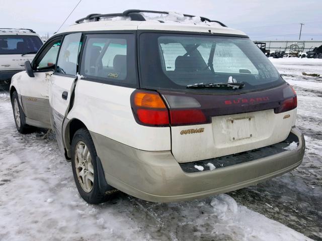 4S3BH6652Y7600917 - 2000 SUBARU LEGACY OUT WHITE photo 3