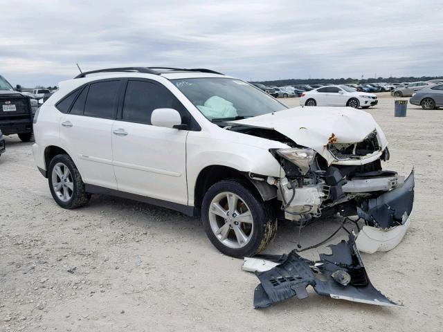 JTJGW31U082850868 - 2008 LEXUS RX 400H WHITE photo 1