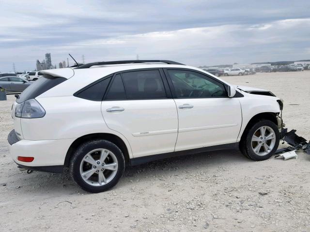 JTJGW31U082850868 - 2008 LEXUS RX 400H WHITE photo 4