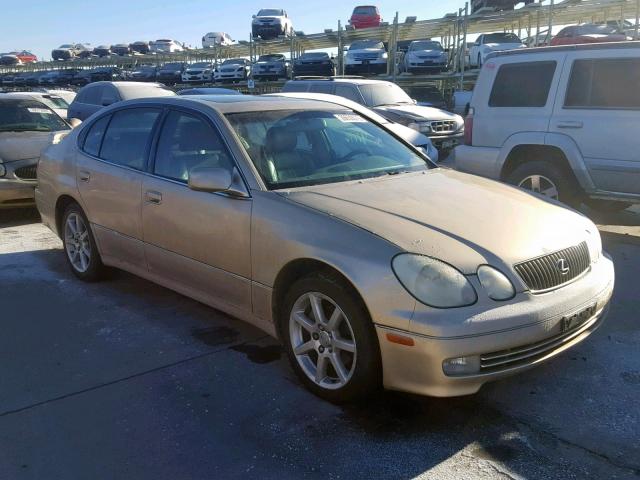 JT8BL69S530011778 - 2003 LEXUS GS 430 GOLD photo 1