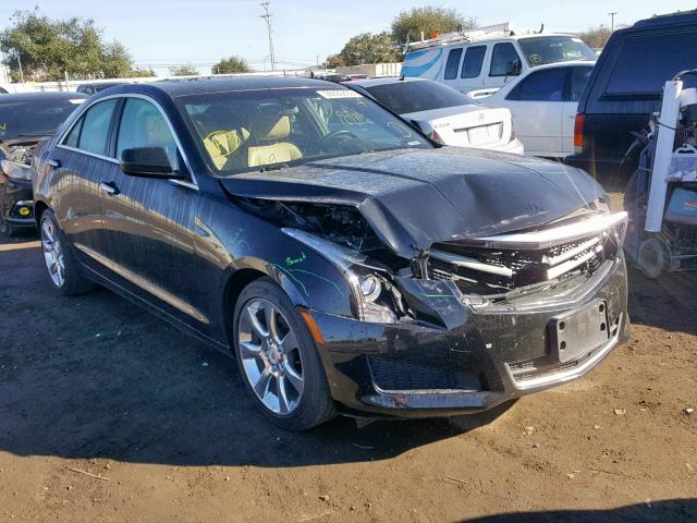 1G6AA5RA9E0162813 - 2014 CADILLAC ATS BLACK photo 1