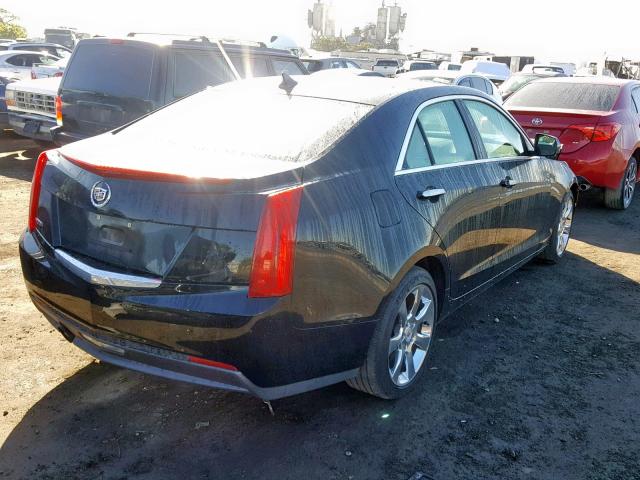 1G6AA5RA9E0162813 - 2014 CADILLAC ATS BLACK photo 4