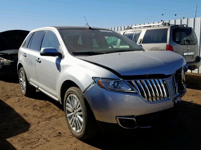 2LMDJ8JK9BBJ29952 - 2011 LINCOLN MKX SILVER photo 1