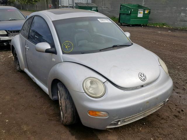3VWDD21C71M436673 - 2001 VOLKSWAGEN NEW BEETLE 银色 照片 1