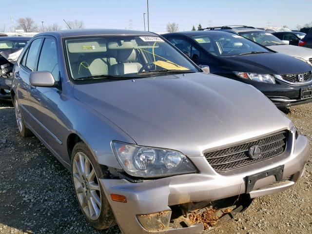 JTHBD192430080011 - 2003 LEXUS IS 300 GRAY photo 1