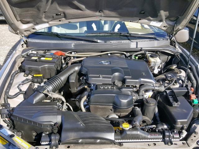 JTHBD192430080011 - 2003 LEXUS IS 300 GRAY photo 7