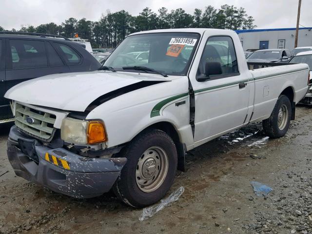 1FTYR10E72PA40497 - 2002 FORD RANGER WHITE photo 2