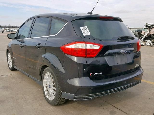 1FADP5BU9DL528320 - 2013 FORD C-MAX SEL BLACK photo 3