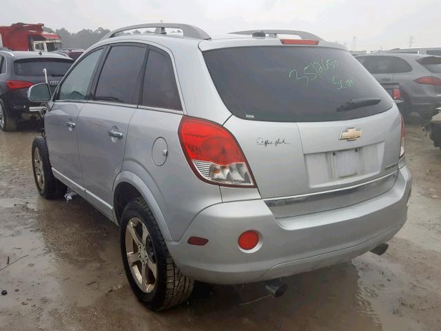 3GNAL3E53CS538472 - 2012 CHEVROLET CAPTIVA SP SILVER photo 3