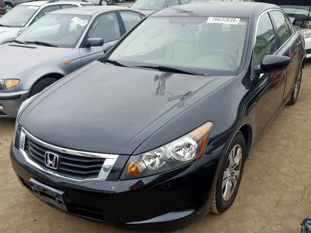 1HGCP2F41AA072319 - 2010 HONDA ACCORD LXP BLACK photo 2