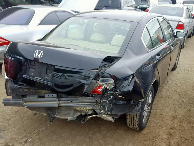 1HGCP2F41AA072319 - 2010 HONDA ACCORD LXP BLACK photo 4