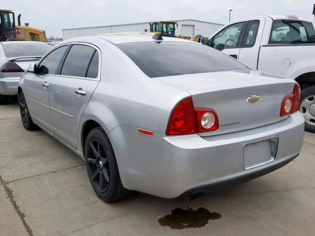1G1ZC5E08CF219688 - 2012 CHEVROLET MALIBU 1LT 银色 照片 3