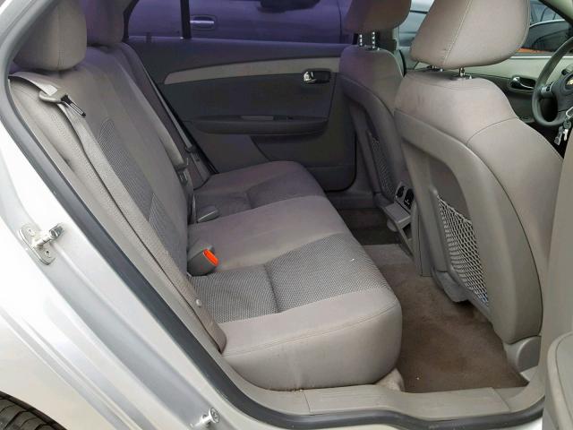 1G1ZC5E08CF219688 - 2012 CHEVROLET MALIBU 1LT 银色 照片 6