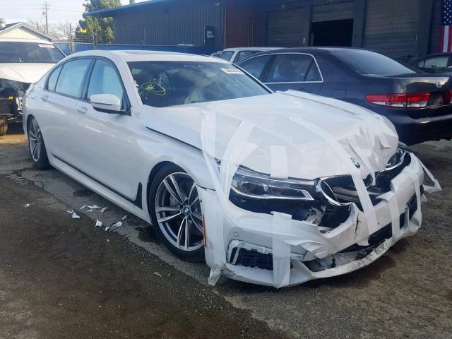 WBA7F0C53JGM23861 - 2018 BMW 750 I WHITE photo 1