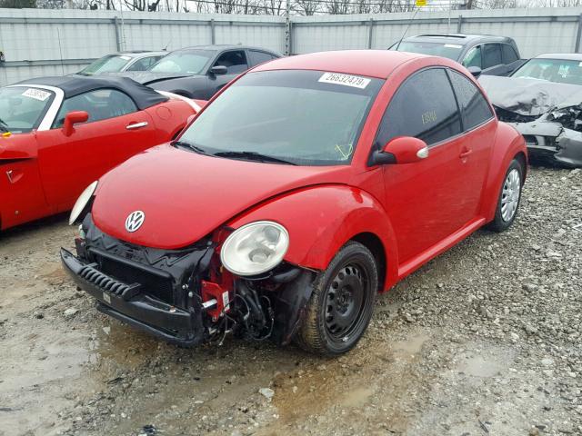 3VWPW3AG3AM000953 - 2010 VOLKSWAGEN NEW BEETLE Rot Foto 2