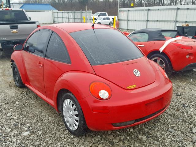 3VWPW3AG3AM000953 - 2010 VOLKSWAGEN NEW BEETLE Rot Foto 3