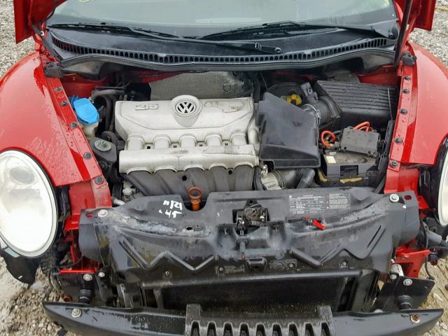 3VWPW3AG3AM000953 - 2010 VOLKSWAGEN NEW BEETLE Rot Foto 7