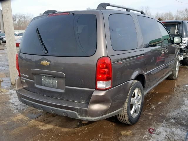 1GNDV33W48D105513 - 2008 CHEVROLET UPLANDER L BROWN photo 4