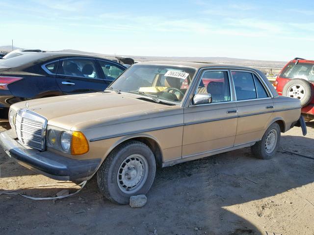 WDBAB33C4FA215436 - 1985 MERCEDES-BENZ 300 DT TAN photo 2