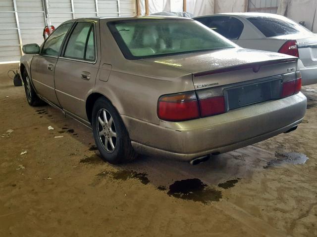 1G6KY5499YU190458 - 2000 CADILLAC SEVILLE ST BEIGE photo 3