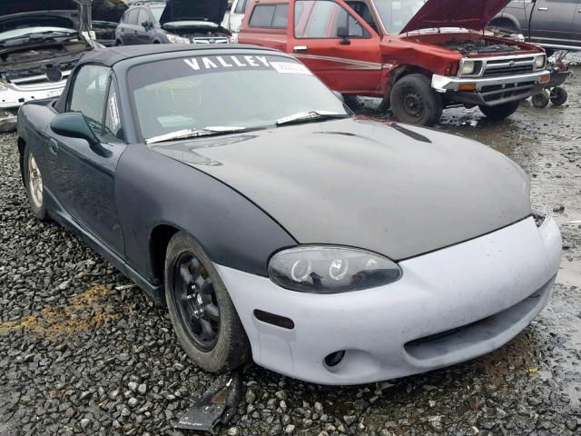 JM1NB3536Y0141543 - 2000 MAZDA MX-5 MIATA GREEN photo 1