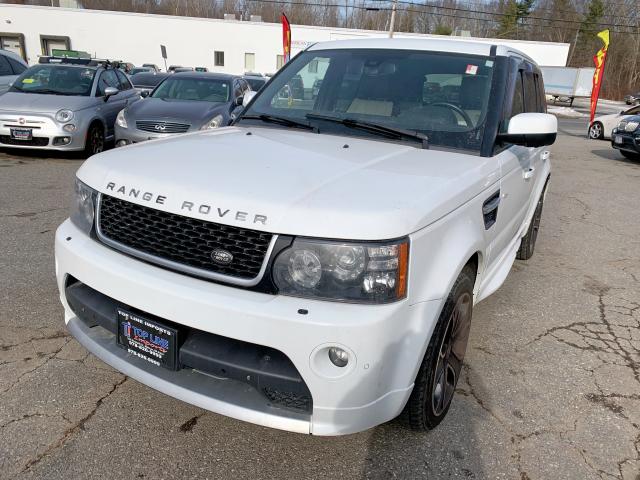 SALSP2E42DA787411 - 2013 LAND ROVER RANGE ROVE WHITE photo 1